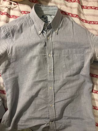 Camisa Scalpers Azul Manga larga