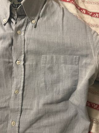 Camisa Scalpers Azul Manga larga