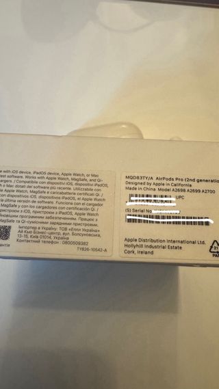 AirPods Pro 2ª Gen Estuche + AirPod Dcho