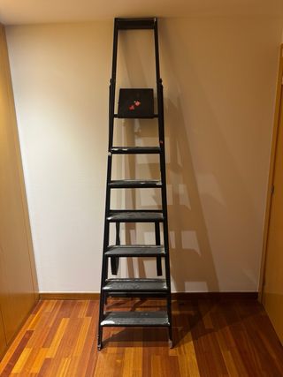 Escalera de 7 peldaños.