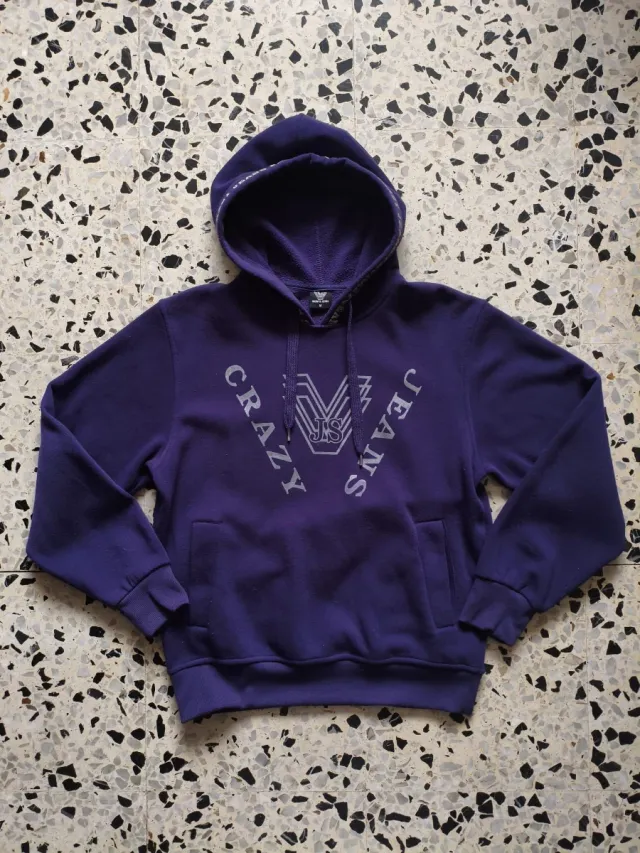 Sudadera morada 100% algodón