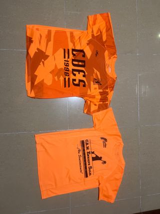 2 Cubres de juego Enrique Soler Naranja