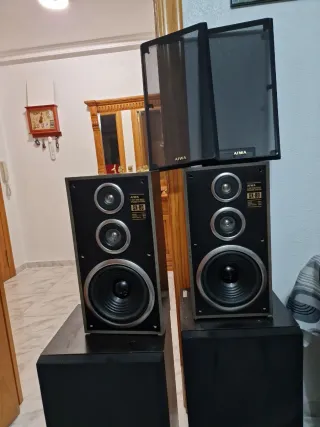 Altavoces AIWA SX-80 3 Vías Bass Reflex