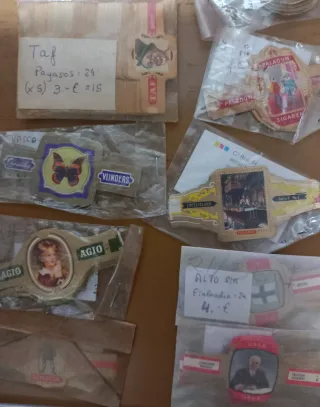 Vitolas de cigarros antiguas