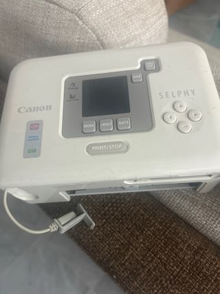 Impresora Fotos Canon Selphy Blanca
