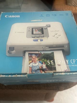 Impresora Fotos Canon Selphy Blanca