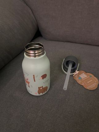 Mochila infantil + fiambrera + botella