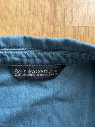 Vestido vaquero  con bordado