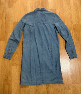 Vestido vaquero  con bordado