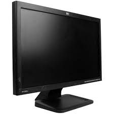 Monitor HP LE2001w LCD 20" Negro y cable de red