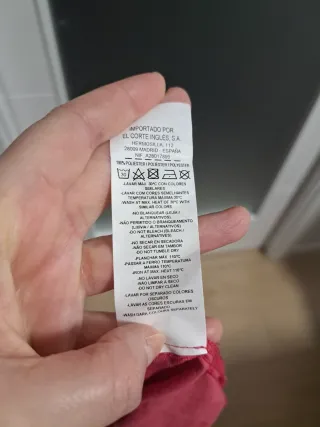 Blusa fucsia talla 42