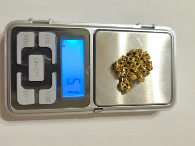 Pulsera grano de café en 18 kt.