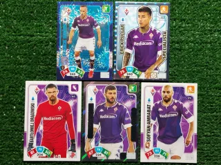 5 carte Adrenalyn XL Panini Fiorentina 2020/21