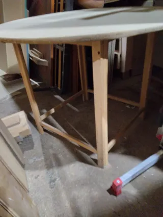 Tavolo consolle rotondo 100 cm