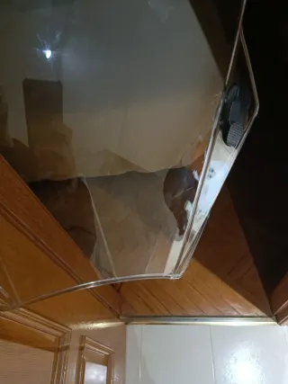 Cúpula moto universal transparente