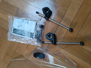 Cúpula moto universal transparente