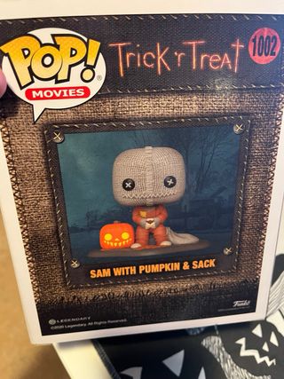 Funko Sam con pumpkin and sack 1002 ed.especial