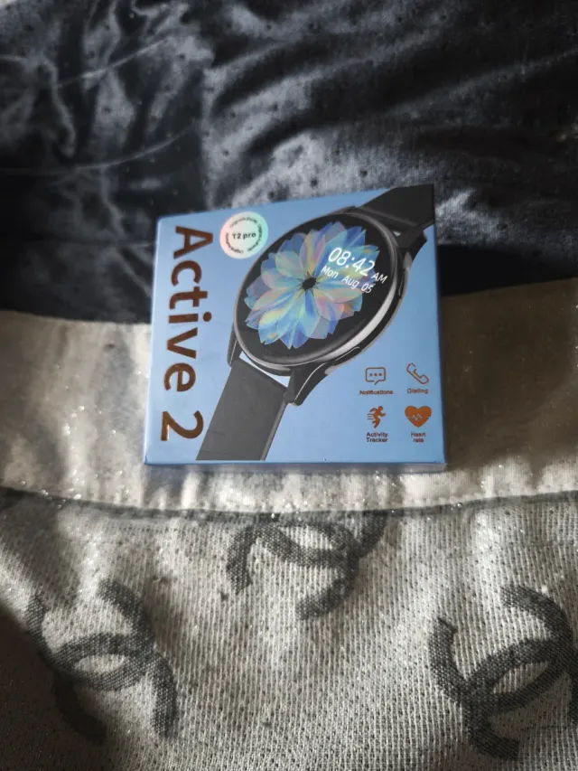 Reloj Inteligente Hombre Negro/Plata