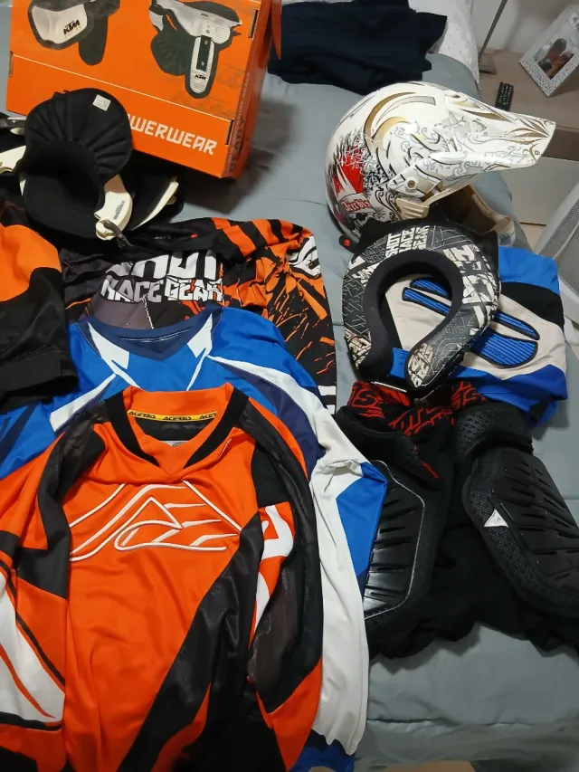 Equipación completa moto Enduro/Motocross