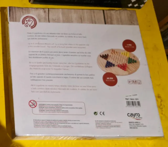 Juego de Damas Chinas Cayro