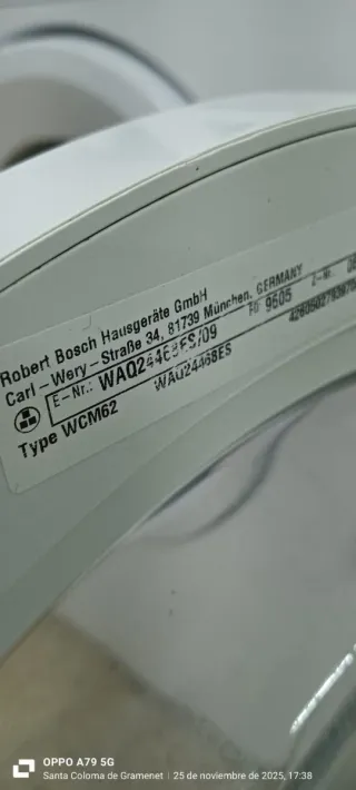 Lavadora y Secadora Bosch 7 KG A 4 KG