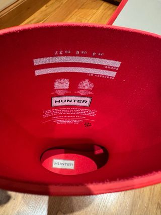 Botas de agua Hunter Rojas