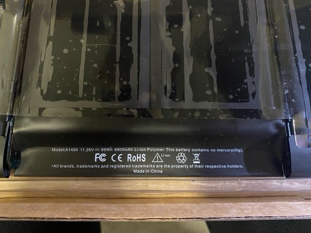 Batería MacBook Pro A1494 99.88Wh