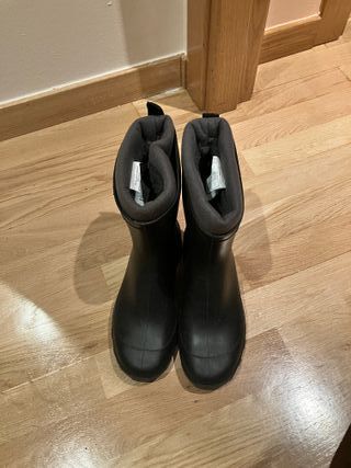 Botas de agua negras T. 35/36