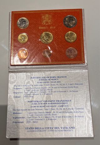 Serie divisionale Euro Vaticano 2016