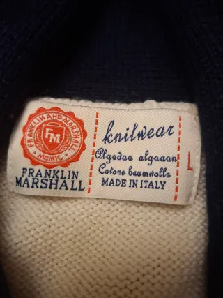 Jersey Franklin Marshall Talla L
