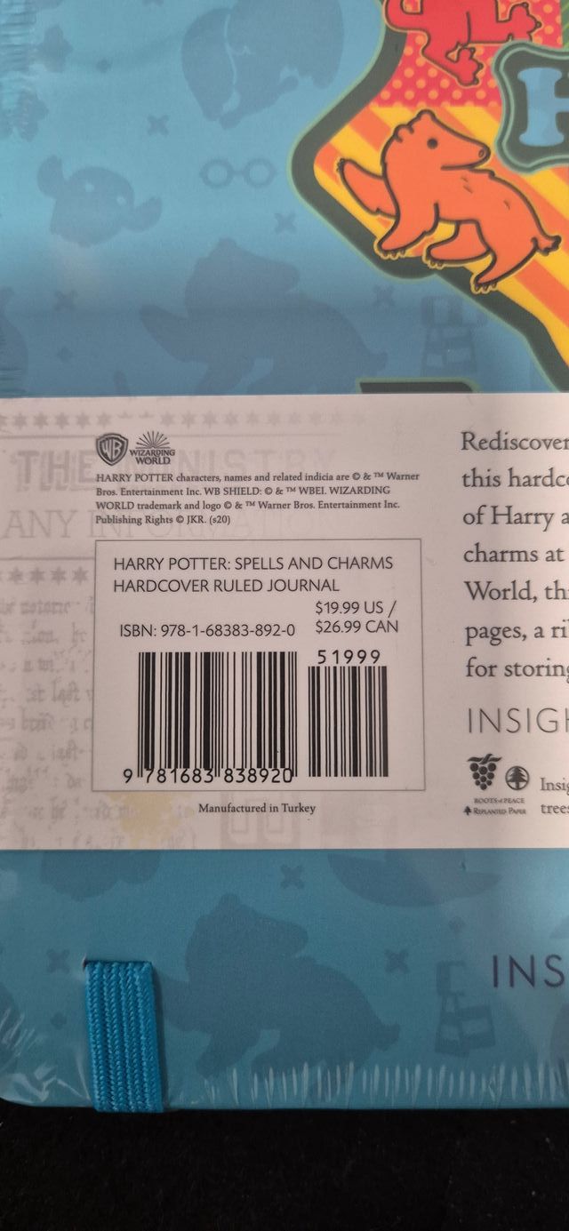 Harry Potter: Spells and Charms Hardcover Ruled...