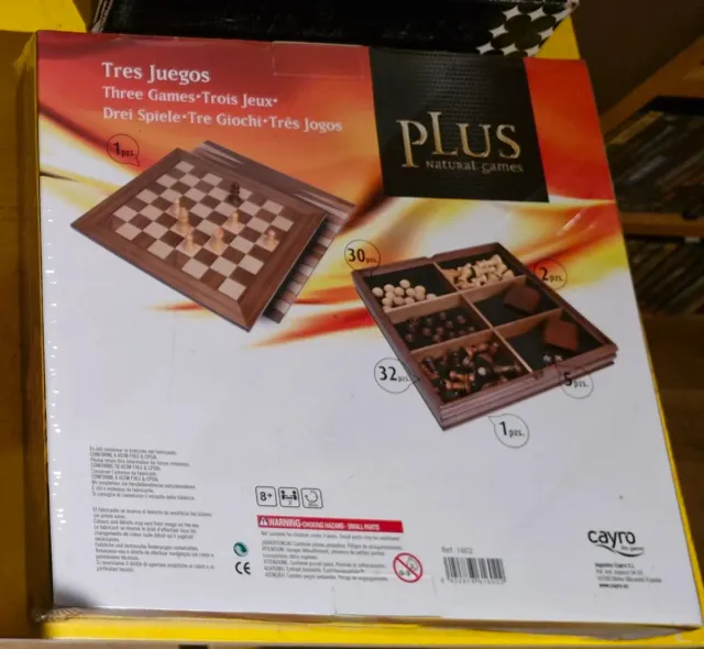 Juego de mesa 3 en 1