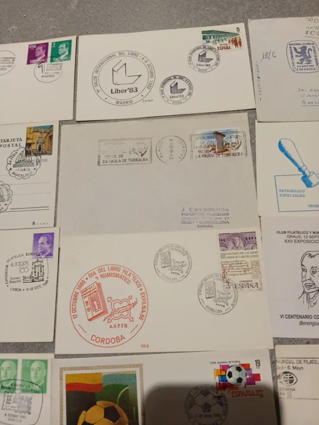 Lotto 20 buste e cartoline filateliche