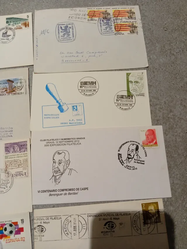 Lotto 20 buste e cartoline filateliche