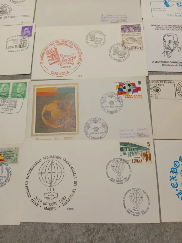 Lotto 20 buste e cartoline filateliche