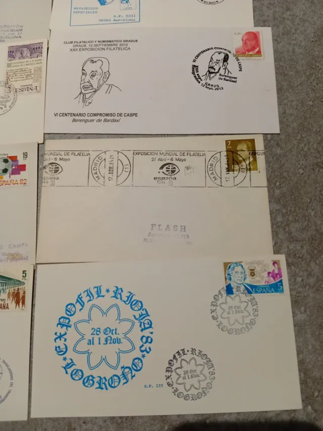 Lotto 20 buste e cartoline filateliche