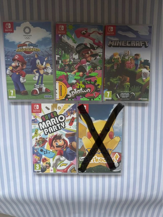 Lote 4 Juegos Nintendo Switch