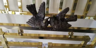 Letto ottone primi '900