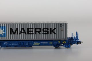 ROCO 76752 vagón porta remolques y contenedores