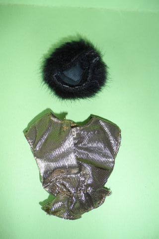 Barbie Mattel 1987 City Blusa e Cappello