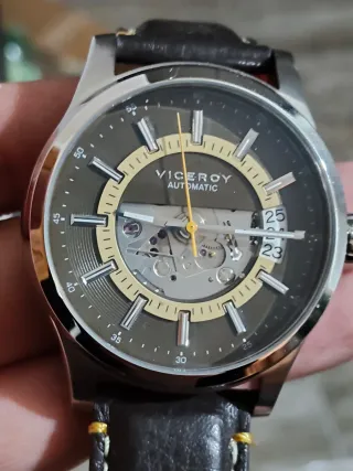 Reloj Viceroy Automático Marrón y Plata