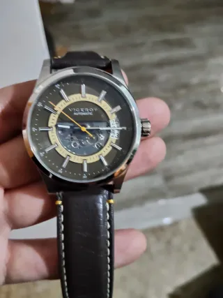 Reloj Viceroy Automático Marrón y Plata