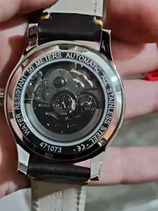 Reloj Viceroy Automático Marrón y Plata