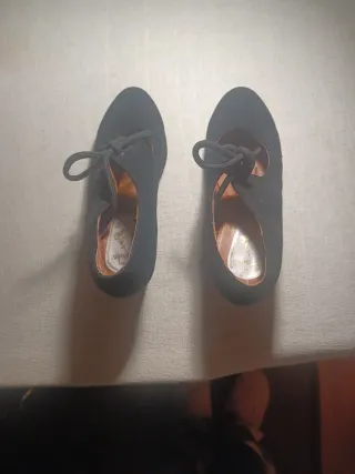 Zapatos Flamenco Mujer Negros