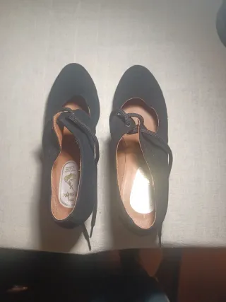 Zapatos Flamenco Mujer Negros