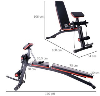 Banco de musculación ajustable