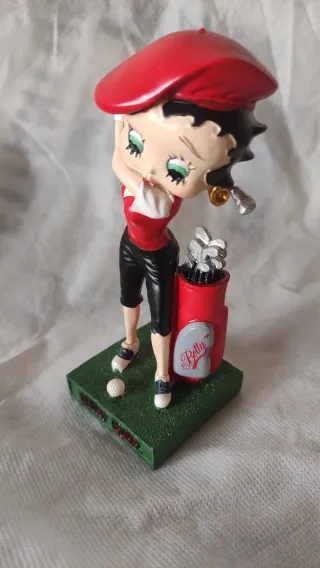 Betty Boop Golfista Figura Exclusiva