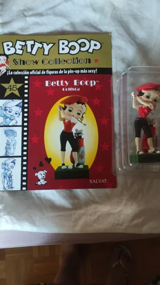Betty Boop Golfista Figura Exclusiva