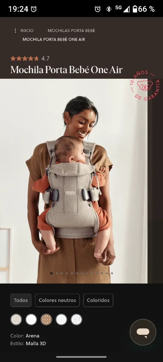 Portabébés Babybjorn