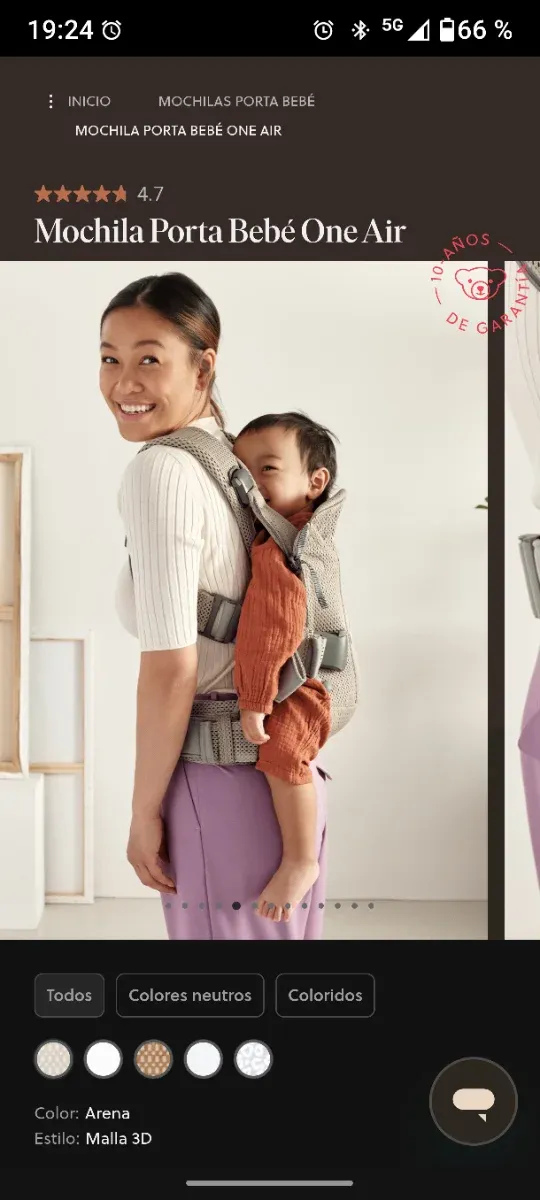 Portabébés Babybjorn